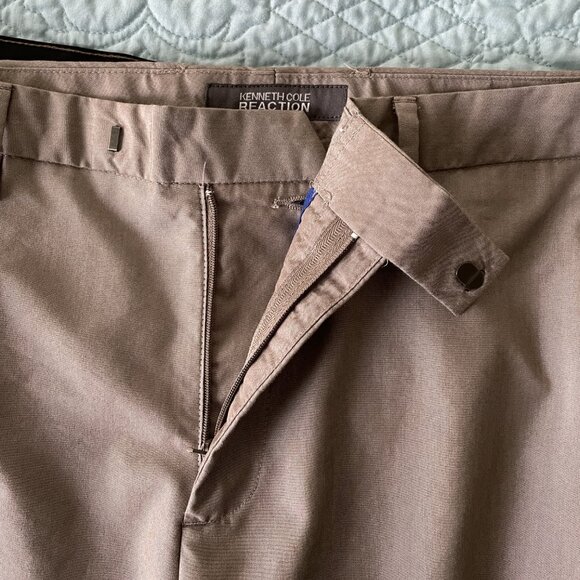 Kenneth Cole Reaction Dress Pants Lightweight Gray W33 L32 - Picture 5 of 6